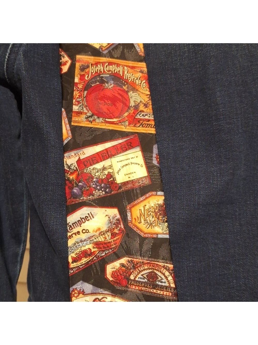 Campbell's Soup Vintage 1994 Tie excellent pre-loved condition
